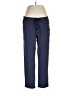 Caslon Solid Blue Casual Pants Size L - photo 1