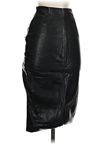 Superdown Faux Leather Skirt (view 2)