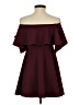 Windsor Solid Burgundy Cocktail Dress Size S - photo 2