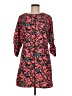 Marc Jacobs 100% Polyester Print Pink Casual Dress Size 8 - photo 1
