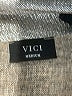 VICI Metallic Silver Cocktail Dress Size M - photo 7