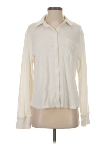 Gap Body Long Sleeve Blouse (view 1)