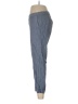 J.Jill Chevron-herringbone Blue Linen Pants Size S - photo 5