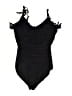 Magicsuit Solid Black One Piece Swimsuit Size 12 - photo 1