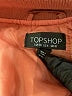Topshop 100% Polyester Brown Jacket Size 6 - photo 6