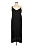 Unbranded 100% Polyester Solid Black Casual Dress Size XL (estimated) - photo 1