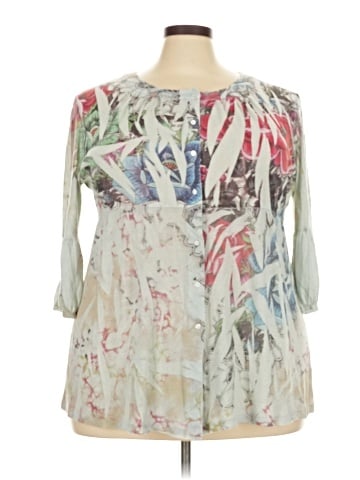 Casual Freedom 3/4 Sleeve Blouse (view 1)