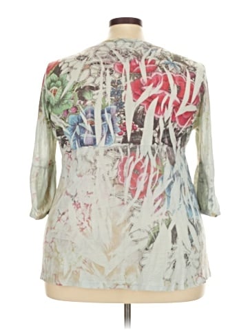 Casual Freedom 3/4 Sleeve Blouse (view 2)