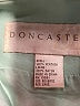 Doncaster Collection 100% Leather Teal Leather Jacket Size 10 - photo 6