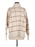 Madewell Plaid Tan Pullover Sweater Size M - photo 1