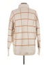 Madewell Plaid Tan Pullover Sweater Size M - photo 2