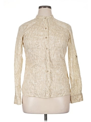 MICHAEL Michael Kors Long Sleeve Button-Down Shirt (view 1)