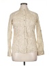 MICHAEL Michael Kors 100% Cotton Tweed Ivory Long Sleeve Button-Down Shirt Size 14 - photo 1