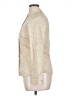 MICHAEL Michael Kors 100% Cotton Tweed Ivory Long Sleeve Button-Down Shirt Size 14 - photo 5
