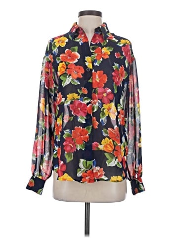 Liz Claiborne Collection Long Sleeve Blouse (view 1)