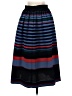Zara Stripes Blue Casual Skirt Size XS - photo 2