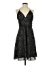 Express 100% Silk Stars Black Cocktail Dress Size XS (estimated) - photo 1
