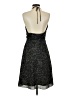 Express 100% Silk Stars Black Cocktail Dress Size XS (estimated) - photo 2