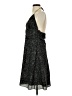 Express 100% Silk Stars Black Cocktail Dress Size XS (estimated) - photo 5