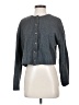 Zara Gray Long Sleeve Blouse Size S - photo 1