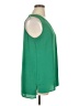 Pleione 100% Polyester Green Sleeveless Blouse Size XL - photo 4