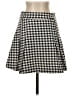 Fore Houndstooth Gray Black Casual Skirt Size XS (estimated) - photo 1