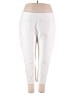 LOGO by Lori Goldstein Solid White Active Pants Size 3X - photo 1