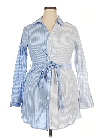 Aqua Casual Dress (view 1)