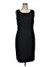 Oleg Cassini Solid Black Cocktail Dress Size 14 - photo 1