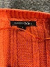 Papermoon 100% Polyester Orange Pullover Sweater Size L - photo 7