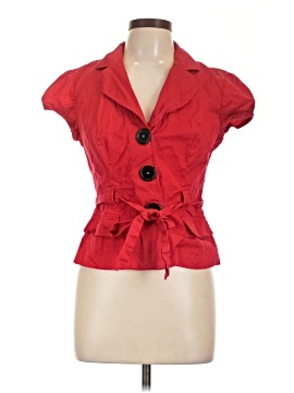 Rb Collection New York Sleeveless Button Down Shirt