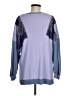 We the Free Print Blue Pullover Sweater Size M - photo 2