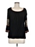 Max Studio Black 3/4 Sleeve Blouse Size S - photo 1