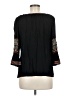 Max Studio Black 3/4 Sleeve Blouse Size S - photo 2