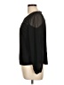 Candie's 100% Polyester Black Long Sleeve Blouse Size L - photo 5