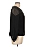 Candie's 100% Polyester Black Long Sleeve Blouse Size L - photo 4