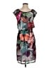 Gibson Latimer Graphic Black Cocktail Dress Size S - photo 1