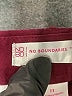 No Boundaries 100% Cotton Solid Burgundy Shorts Size 11 - photo 3