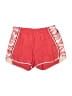 Nike 100% Polyester Graphic Red Athletic Shorts Size S - photo 1
