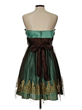 blondie nites green dress Long Sage Green Glitter Prom Dress with Side Pockets Sage / 5 main image 1