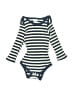 Unbranded Stripes Blue Long Sleeve Onesie Size 6-9 mo - photo 1