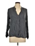 Daniel Rainn 100% Rayon Gray Long Sleeve Blouse Size L - photo 1