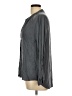 Daniel Rainn 100% Rayon Gray Long Sleeve Blouse Size L - photo 5