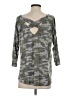Bobeau Camo Gray Pullover Sweater Size S - photo 2