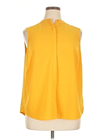 MICHAEL Michael Kors Sleeveless Blouse (view 1)