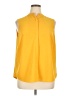 MICHAEL Michael Kors Yellow Sleeveless Blouse Size 1X - photo 1