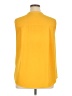 MICHAEL Michael Kors Yellow Sleeveless Blouse Size 1X - photo 2