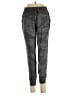 Splendid 100% Rayon Plaid Gray Track Pants Size S - photo 1