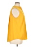 MICHAEL Michael Kors Yellow Sleeveless Blouse Size 1X - photo 4