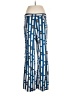 Numph Print Blue Casual Pants Size EU 42 / US 12 - photo 2